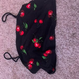 cherry crop top